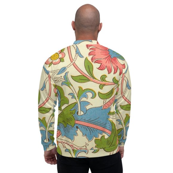 Lodden Pattern Unisex Bomber Jackets. - Picture 4 of 10